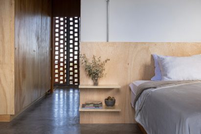 Bedroom in house