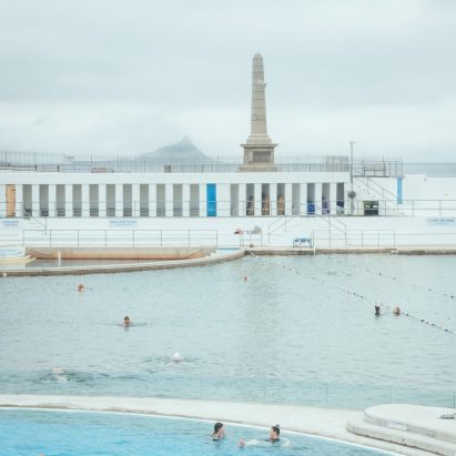Art Deco architecture of Jubilee Pool Penzance
