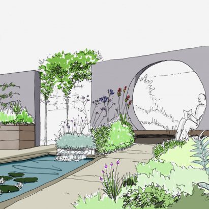 Professional garden and landscape design at the National Design Academy