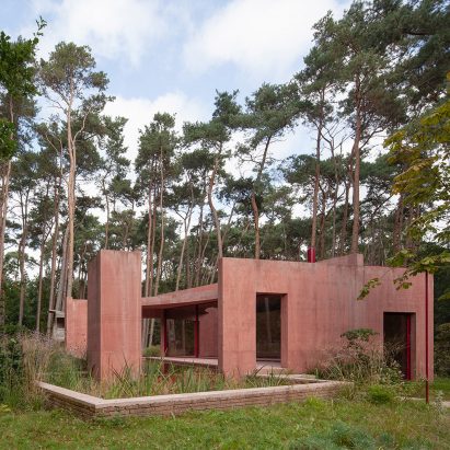 The Refuge pavillion and pool house by NWLND Rogiers Vandeputte