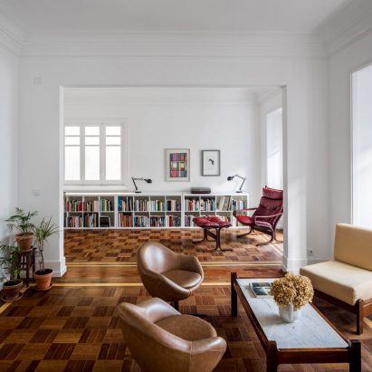 1930s apartment, Portugal, by Aboim Inglez Arquitectos
