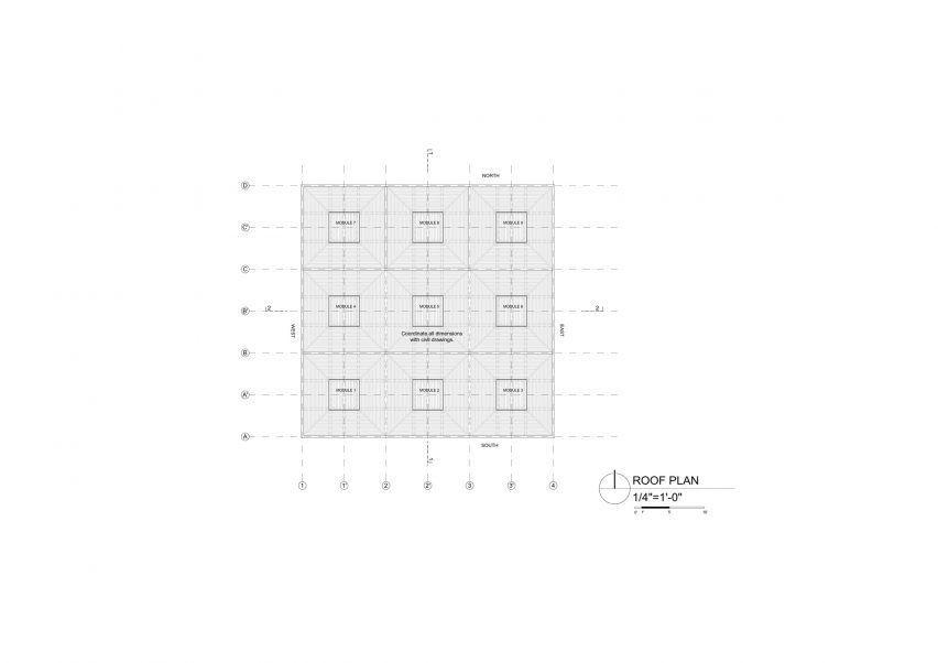 Roof plan