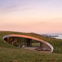 Hidden visitor Centre at Skamlingsbanken