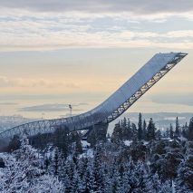 Ski jump architecture