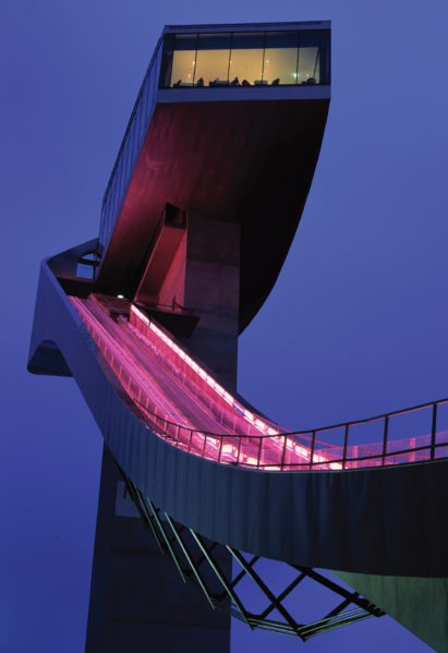 Bergisel ski jump, Austria, by Zaha Hadid Architects