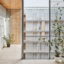 Balcony of Spanish social housing by Peris+Toral Arquitectes