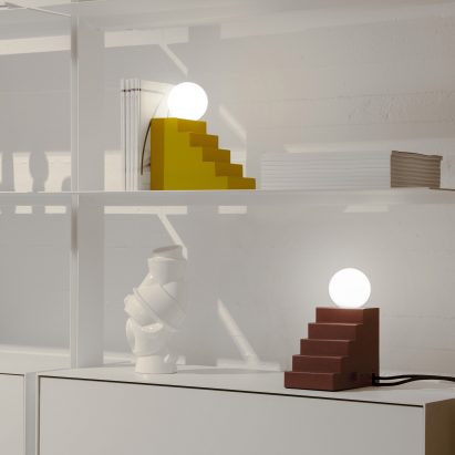 Stair table lamp by Notchi Architects for Oblure