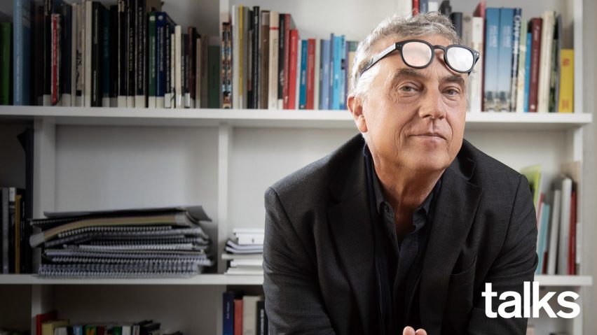 Portrait of Italian architect Stefano Boeri
