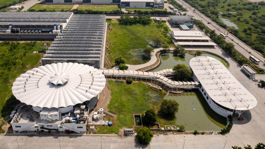 Aerial image of Sanand Factory