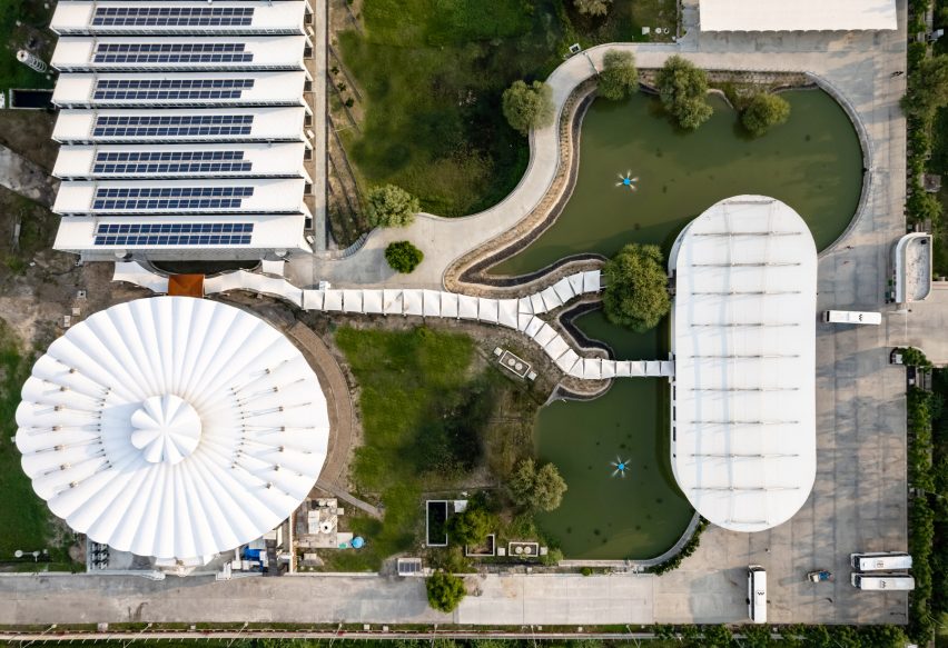 Sanand Factory is an electronics factory in India that was designed by Studio Saar