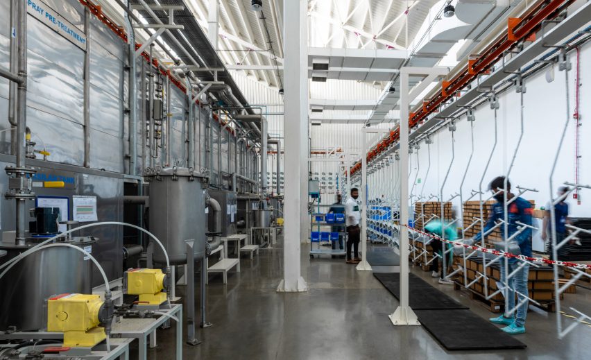 Sanand Factory is an electronics factory in India that was designed by Studio Saar