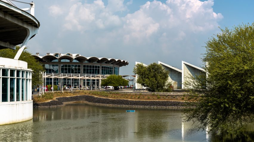 Sanand Factory is an electronics factory in India that was designed by Studio Saar