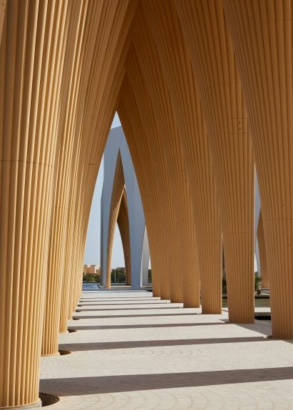 Colonnades in Egypt