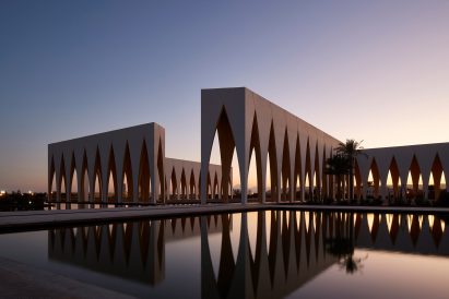 Gouna Festival Plaza at dawn