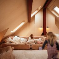Image of the snug and sleeping area at Loft 62