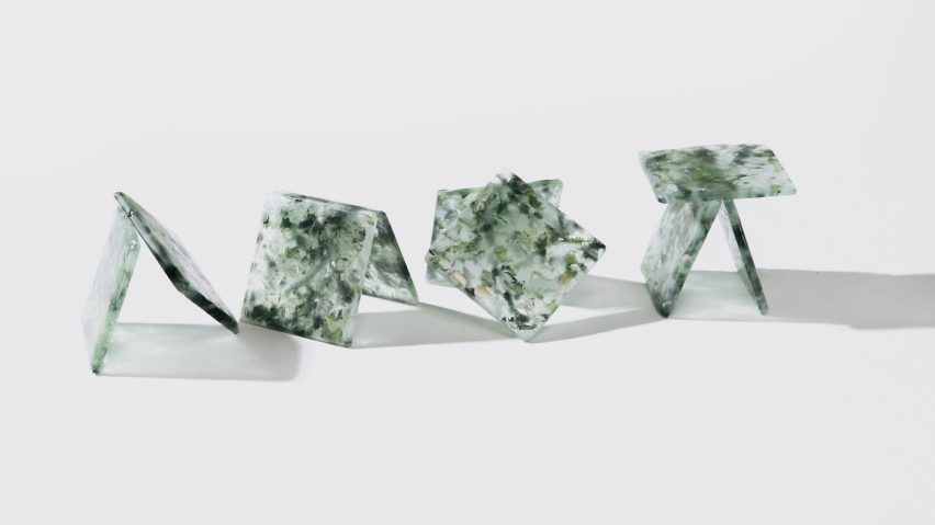 Common Sands Forite tiles by Studio Plastique, Snøhetta and Fornace Brioni won sustainable design of the year at Dezeen Awards 2021