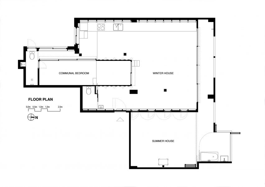 Floorplan of Day after House by Takk