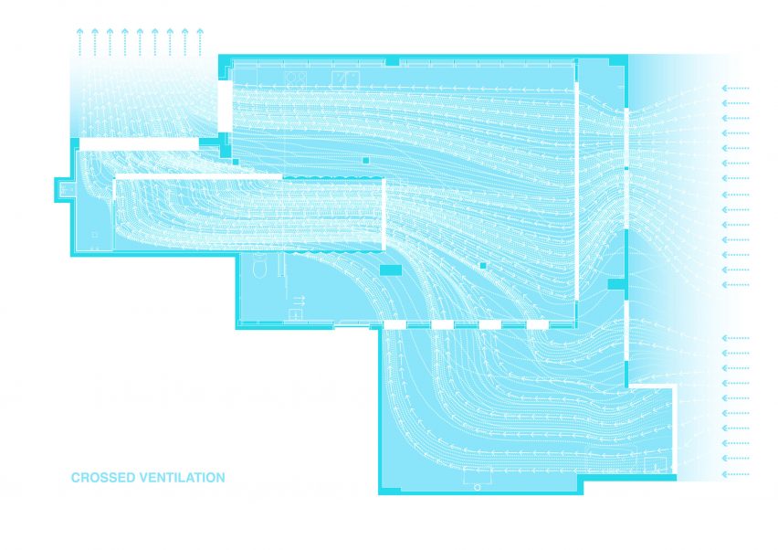 Air flow pattern in Day after House by Takk