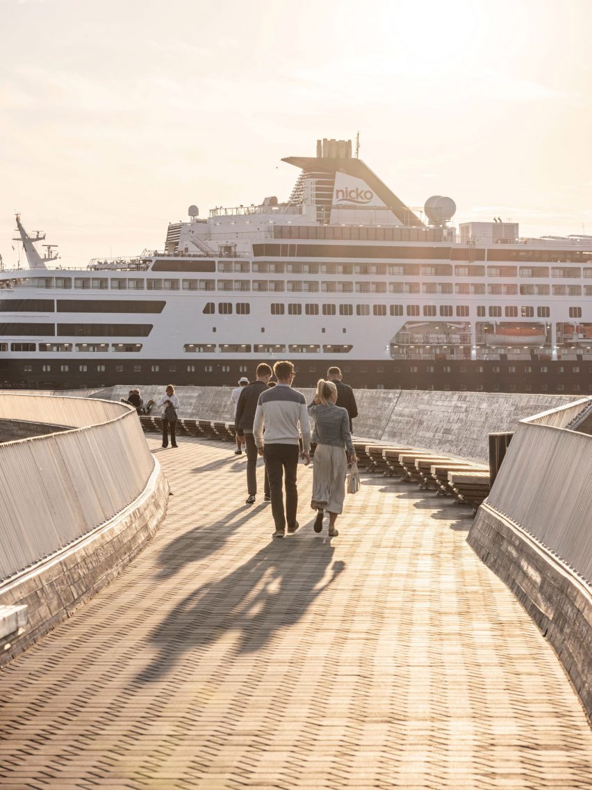 Ferry at Tallinn Cruise Terminal by Salto Architects and Stuudio Tallinn