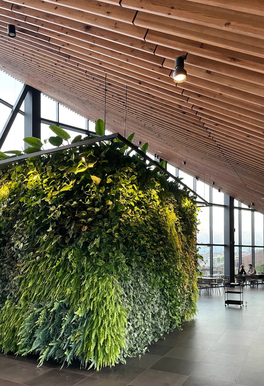 Interior of Tallinn Cruise Terminal by Salto Architects and Stuudio Tallinn