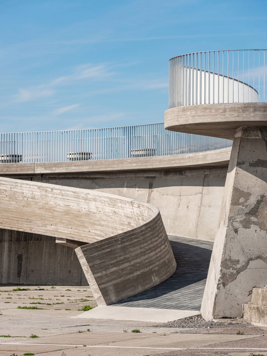 Ramp at Tallinn Cruise Terminal by Salto Architects and Stuudio Tallinn