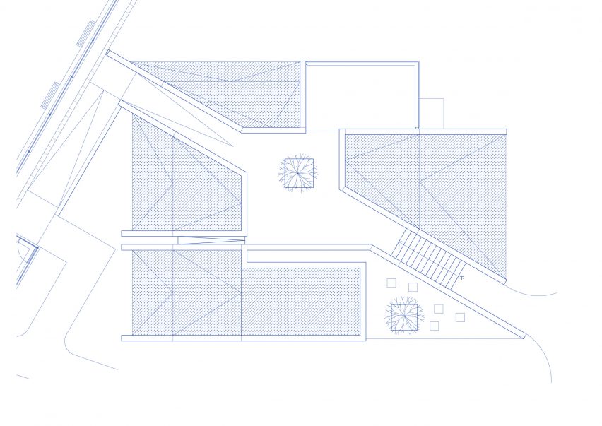 Roof plan of The Earth