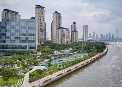 Image of The Earth which was built along the waterfront