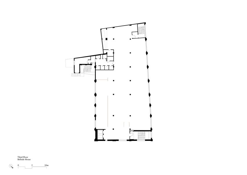 Third floor plan, Lazlo offices by Henley Halebrown
