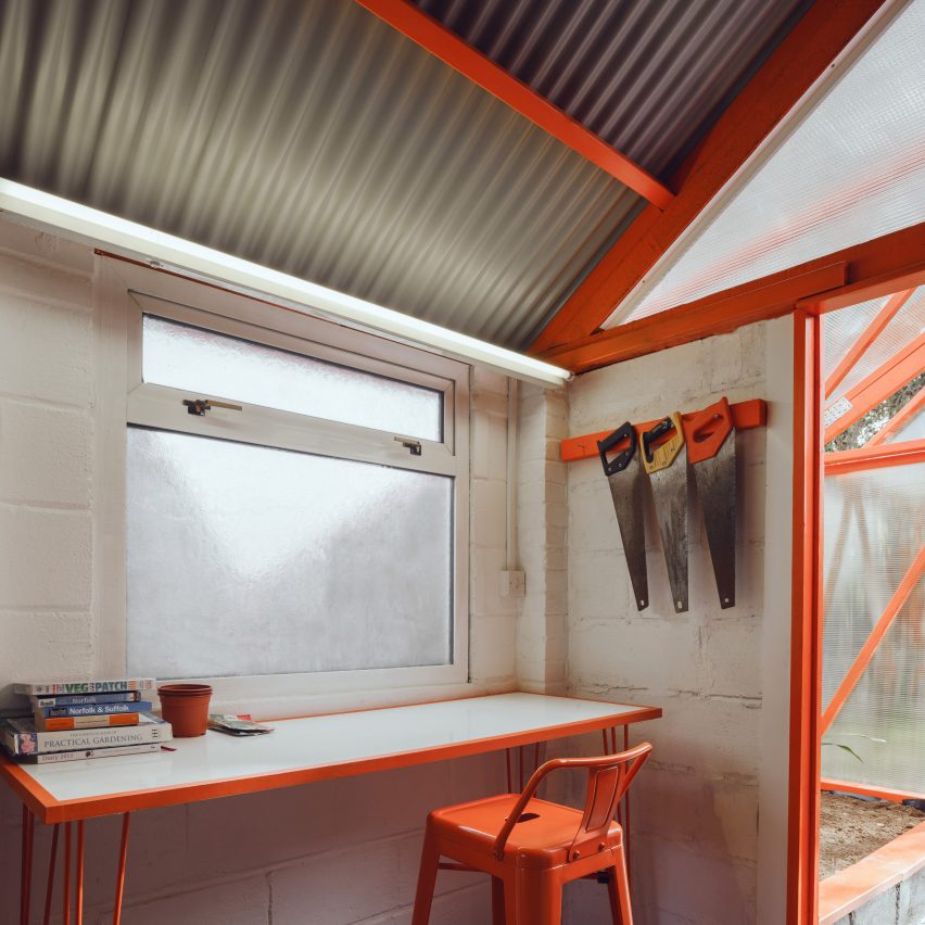 Renovated garage