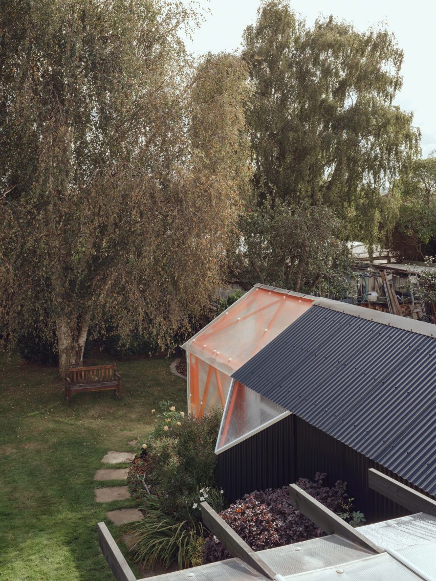 Aerial view of The Orangery by McCloy + Muchemwa