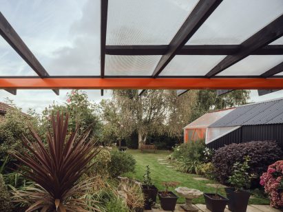 A view of The Orangery garage in Norwich