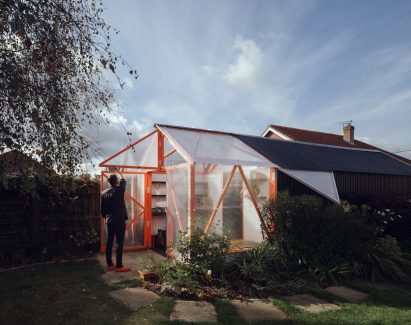 Renovated garage by McCloy + Muchemwa