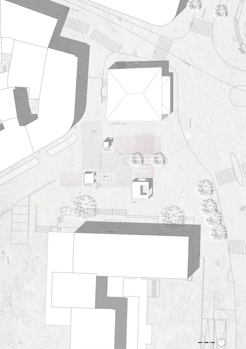 Three Pavilions by Rotative Studio