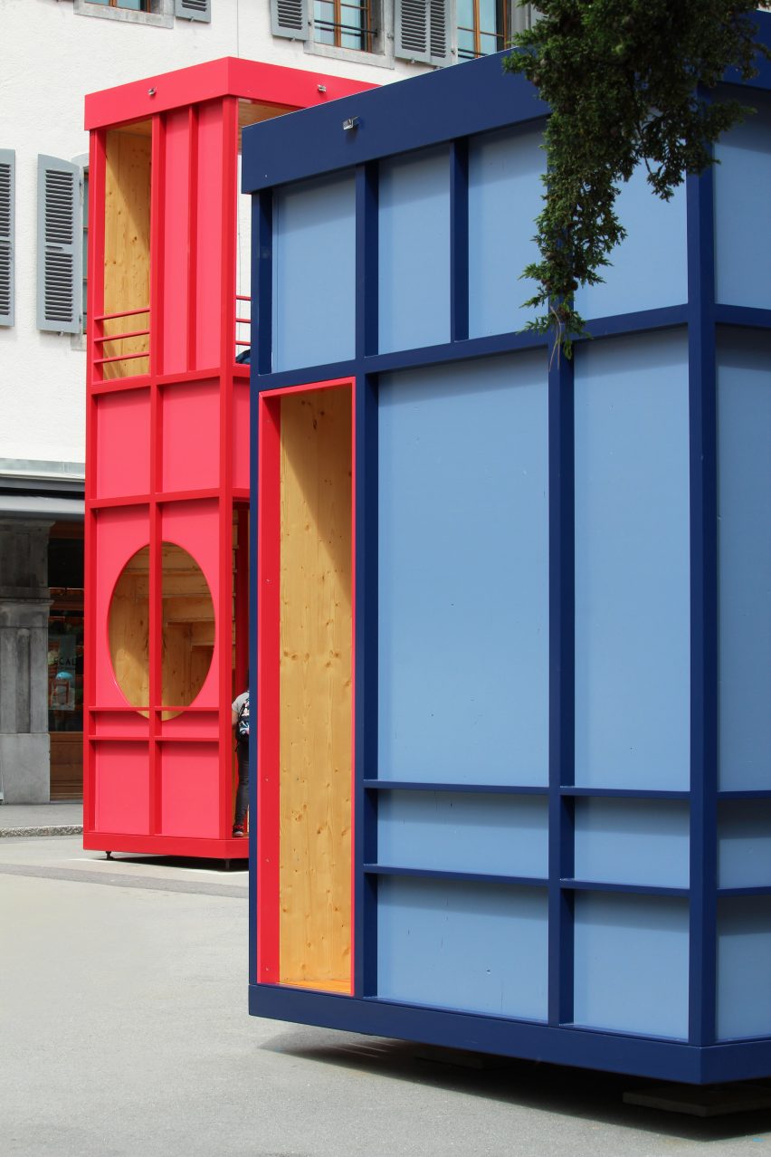 Three Pavilions by Rotative Studio