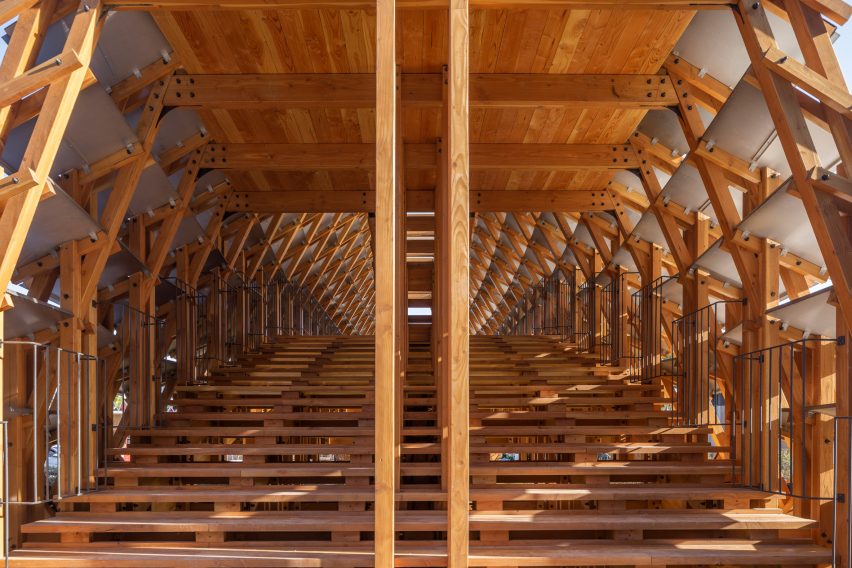 Timber Bridge in Gulou Waterfront, the latest project by LUO Studio