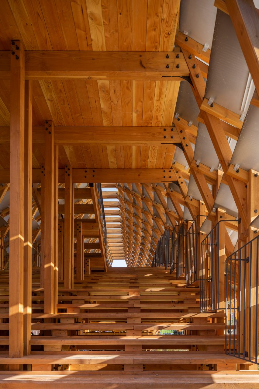 Timber Bridge in Gulou Waterfront by LUO Studio