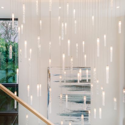 Twist pendant light by Shakúff