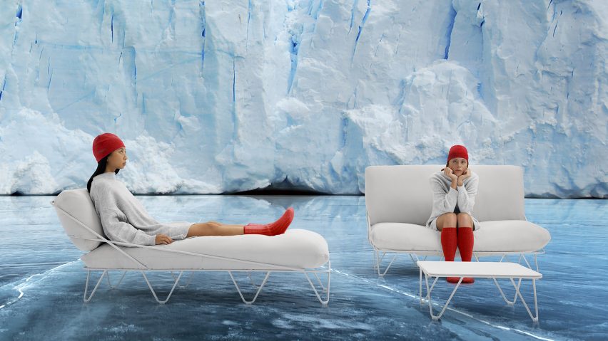 Valentina Up outdoor furniture collection by Alejandra Gandía-Blasco for Diabla