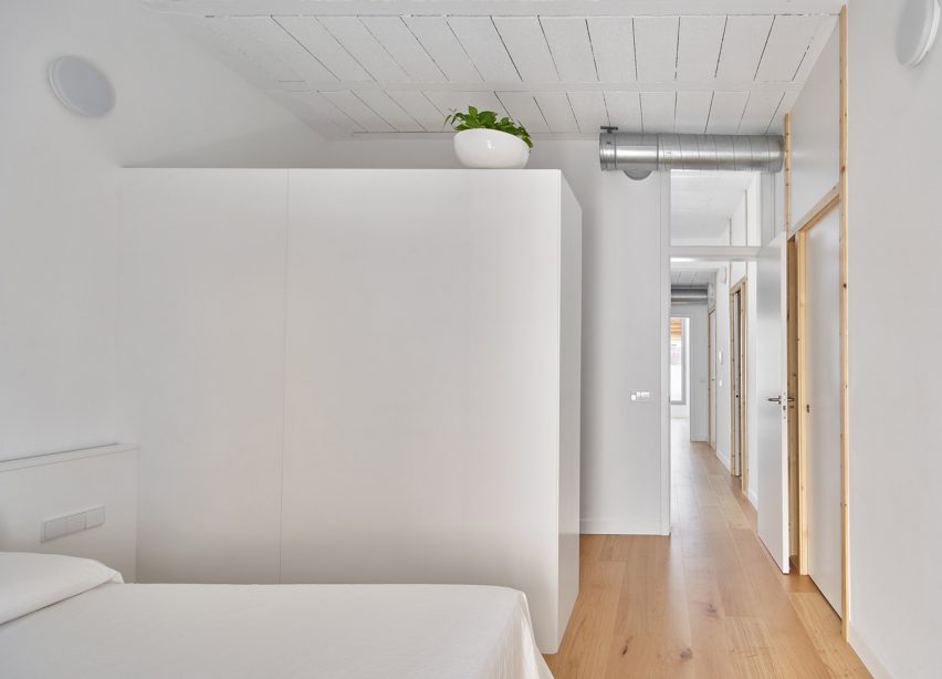 Bedroom of 100JOA by Vallribera Arquitectes