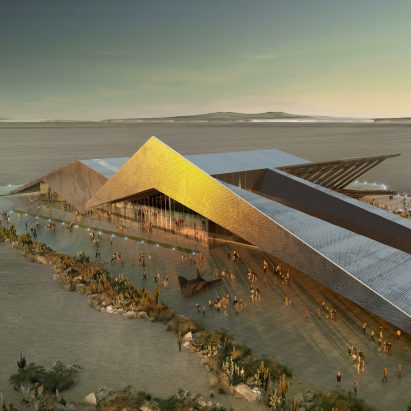 Gensler releases plans for winged Flight Test Museum in California