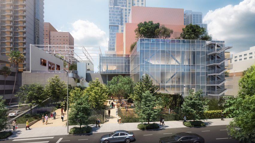 Frank Gehry releases design for Colburn Center in Los Angeles