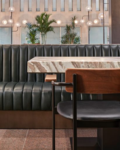 1700 Broadway lobby interiors