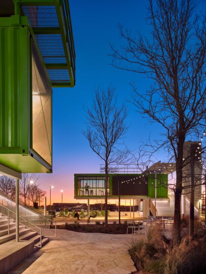the pitch shipping containers austin