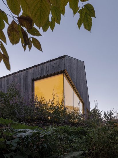 La Breche Quebec Cottage with modern window