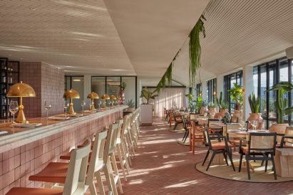 Rooftop bar in One Hundred Shoreditch