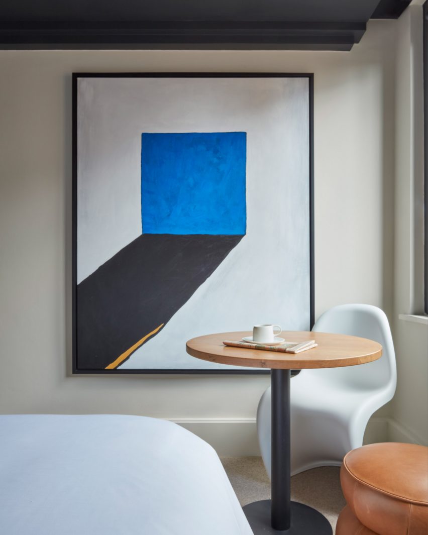 Artwork in hotel room