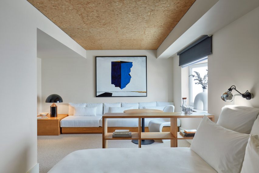 One Hundred Shoreditch hotel room