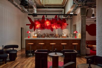 Lobby bar in One Hundred Shoreditch