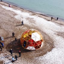 Six “resilient” beach huts built on Toronto’s beachfront for annual Winter Stations installation