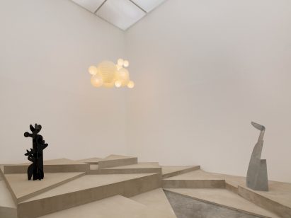 Terracing from a maquette for a playground by Noguchi